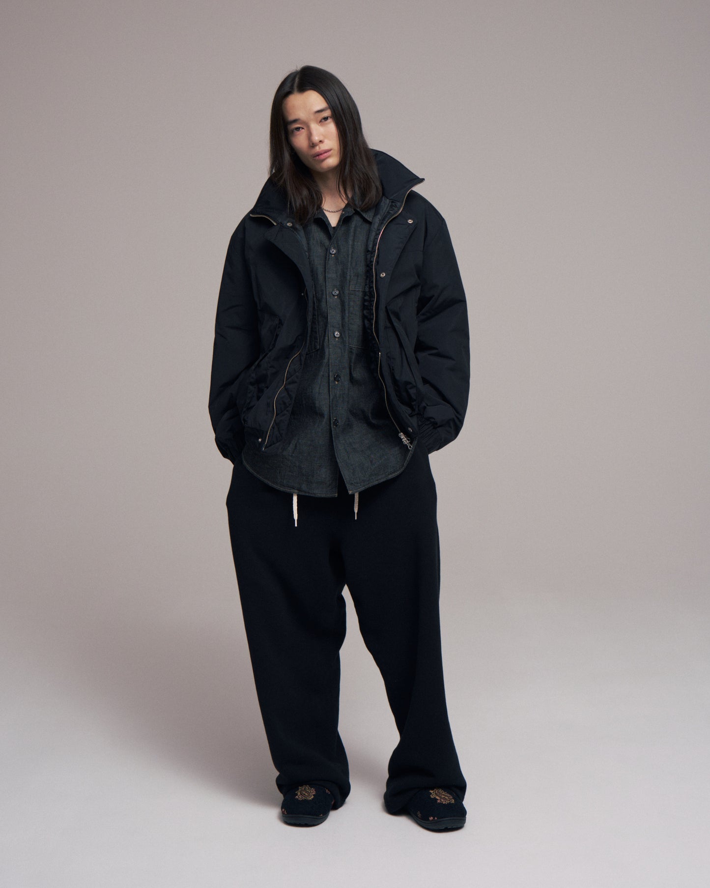 Baloon jacket / Black