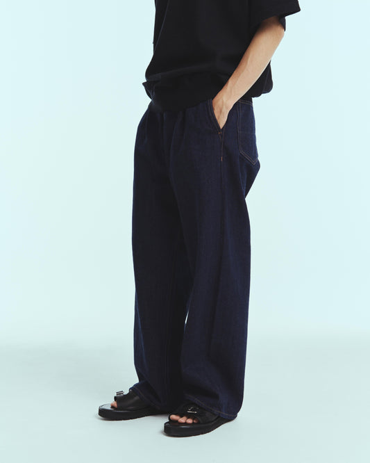 Wide selvedge jeans - One wash / Indigo