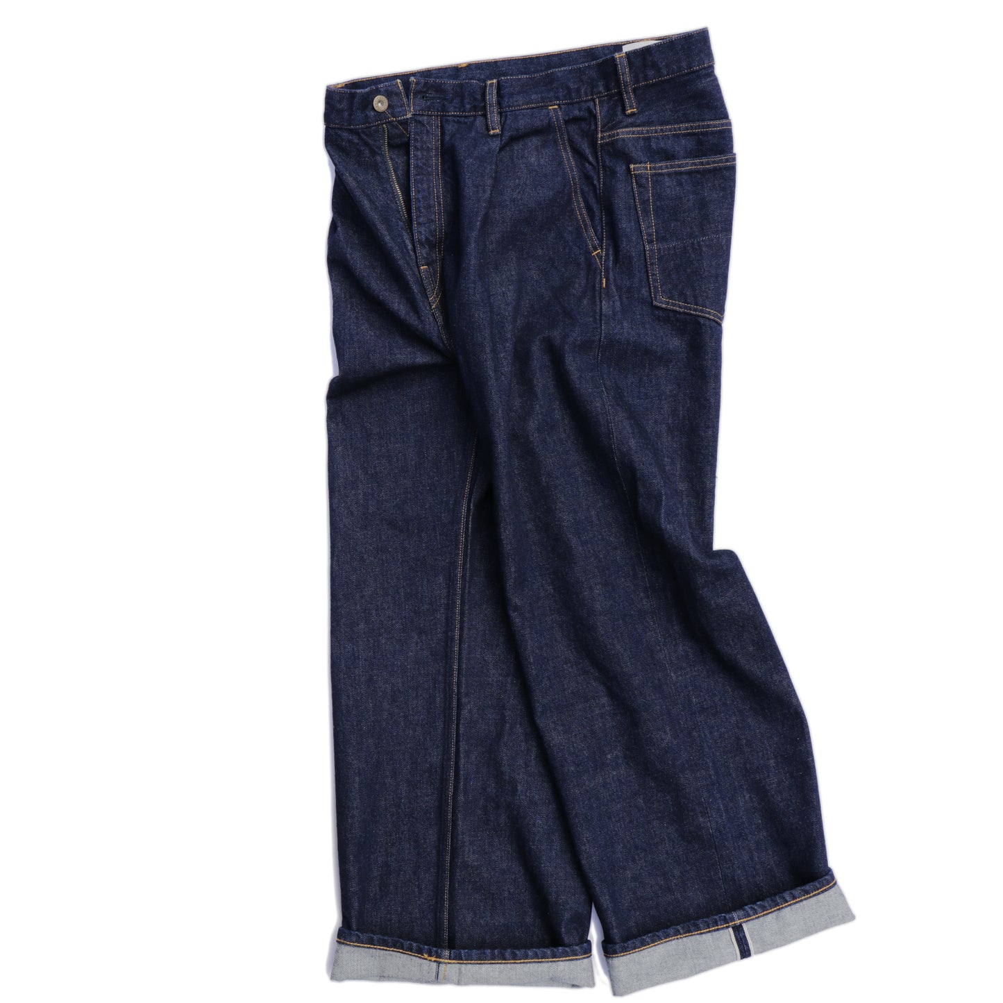 Wide selvedge jeans - One wash / Indigo