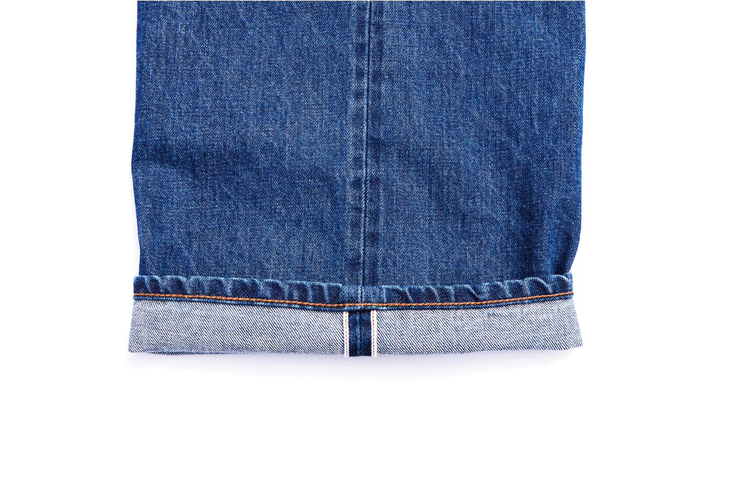 Wide selvedge jeans - Old vintage wash / Mid indigo