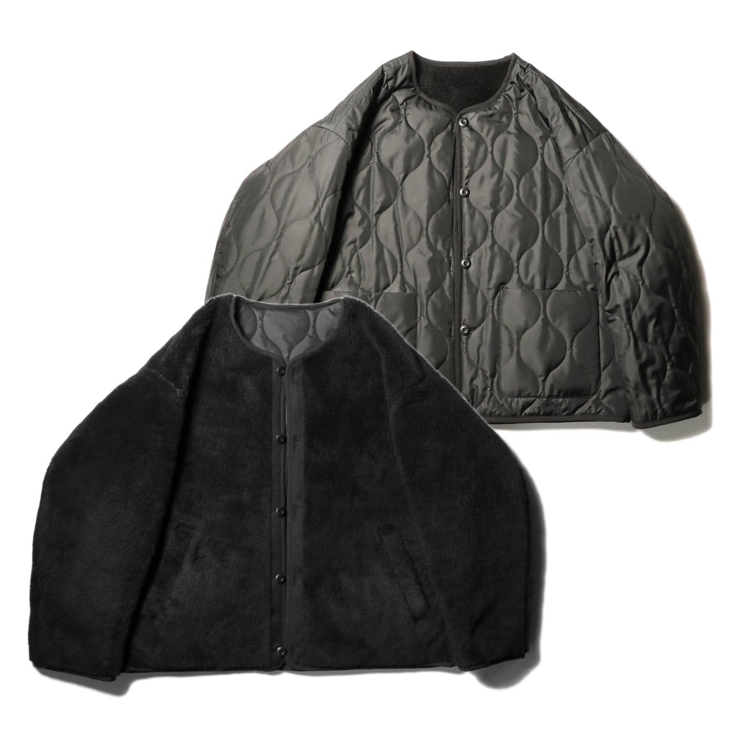 Reversible lining jacket - Retro Boa