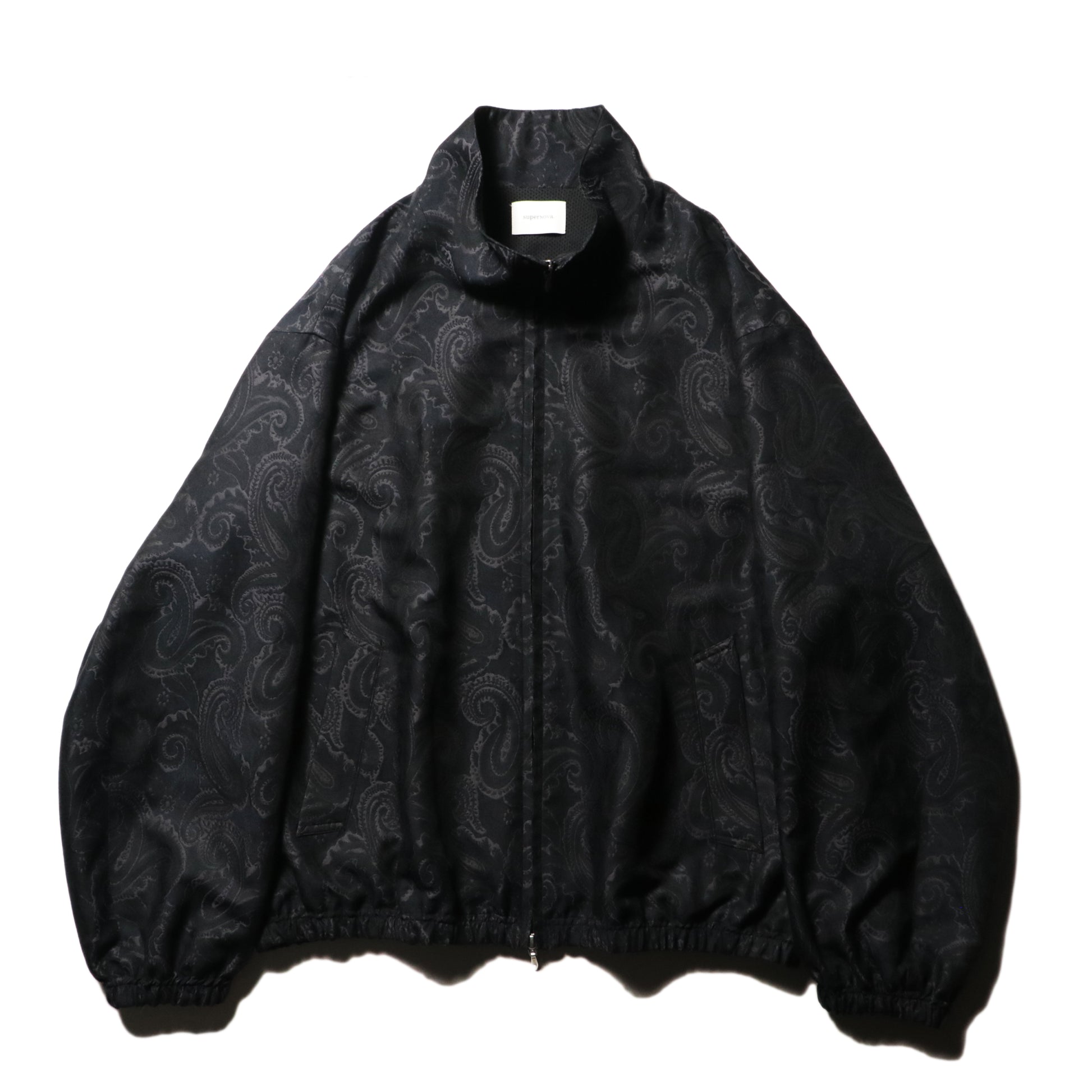 Track jacket - Paisley jacquard / Black - SuperNova. online store