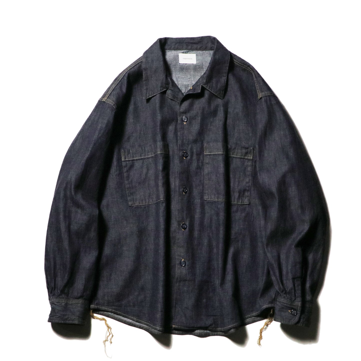Denim big shirt - One wash / Indigo