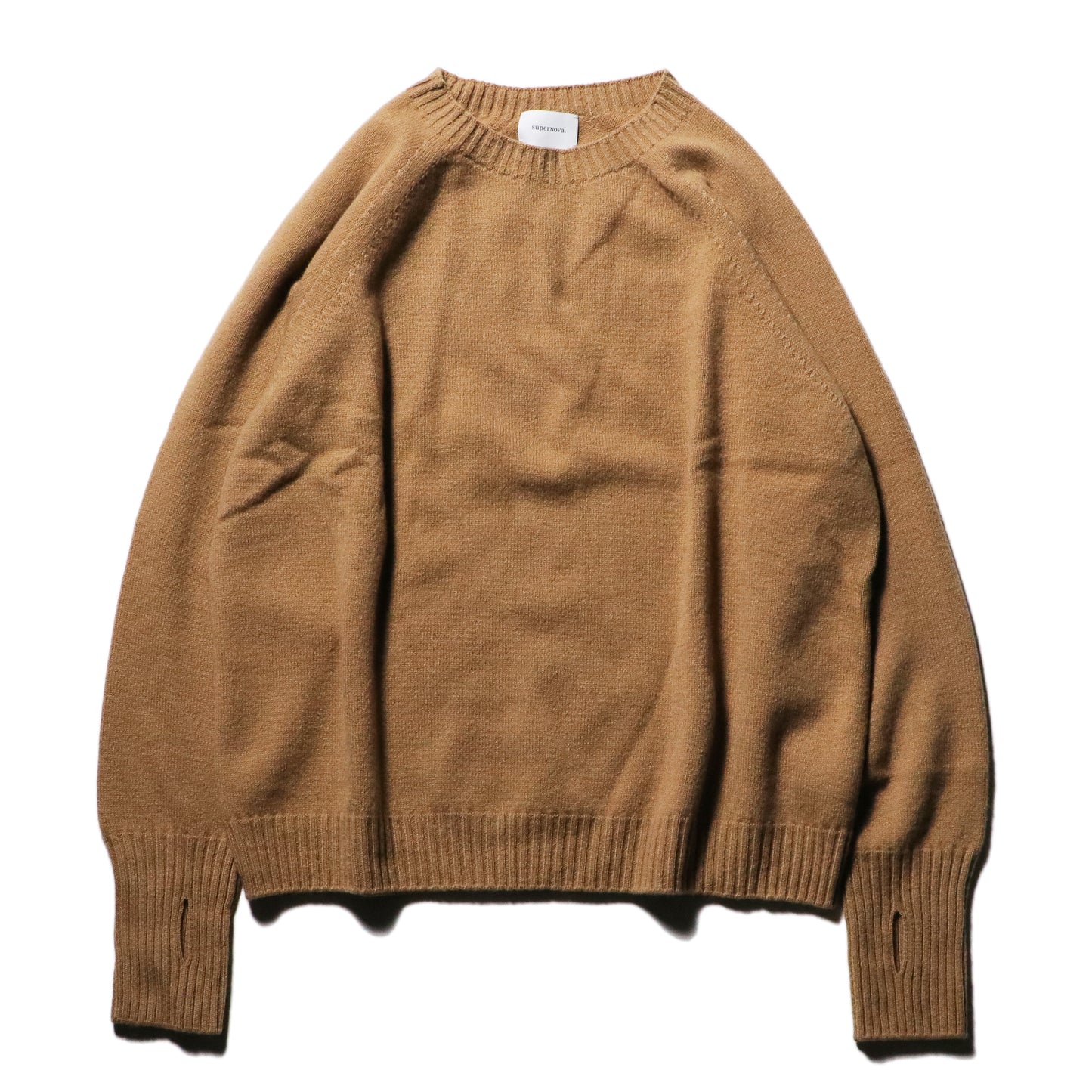 Seamless knit sweater - Wool & cashmere & silk / Purple