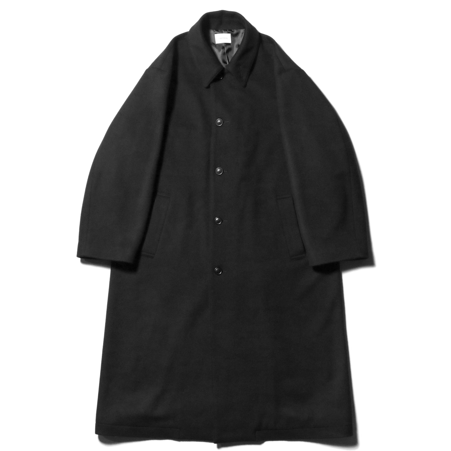 Bal collar coat - Melton / Black