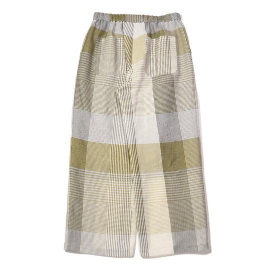 Mesh pants - Check / Yellow