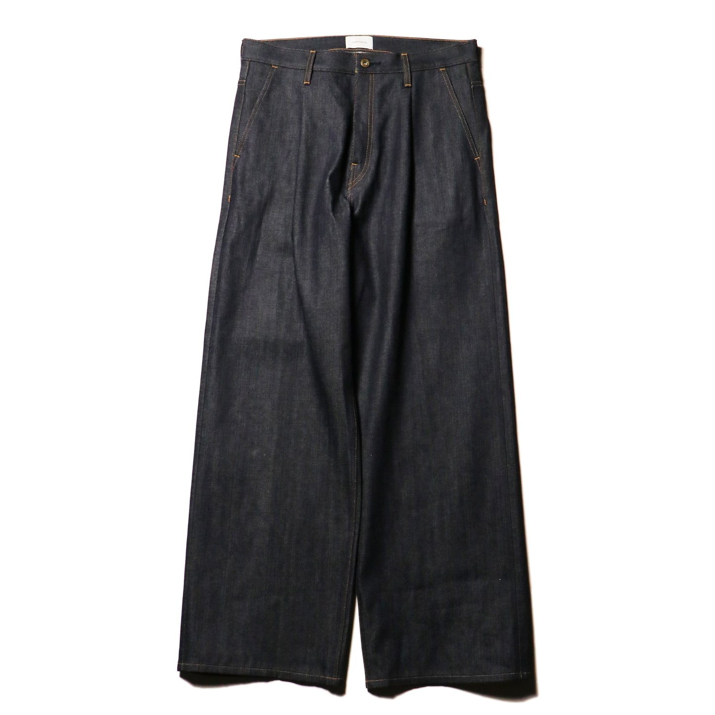 Wide selvedge jeans - Rigid denim / Indigo