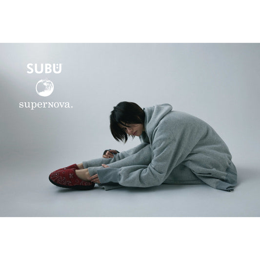 SUBU x superNova. - Bandana jacquard sandal / Red - SuperNova. online store