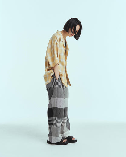 Mesh pants - Check / Black