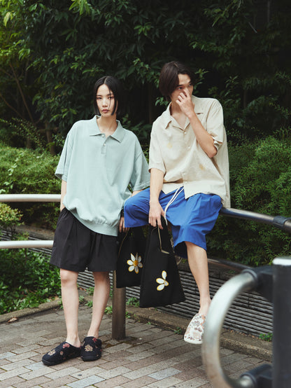 Beach shorts & Bag / Blue