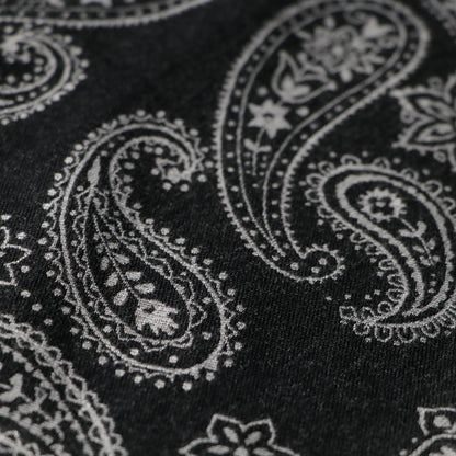 Track jacket - Bandana jacquard / Black