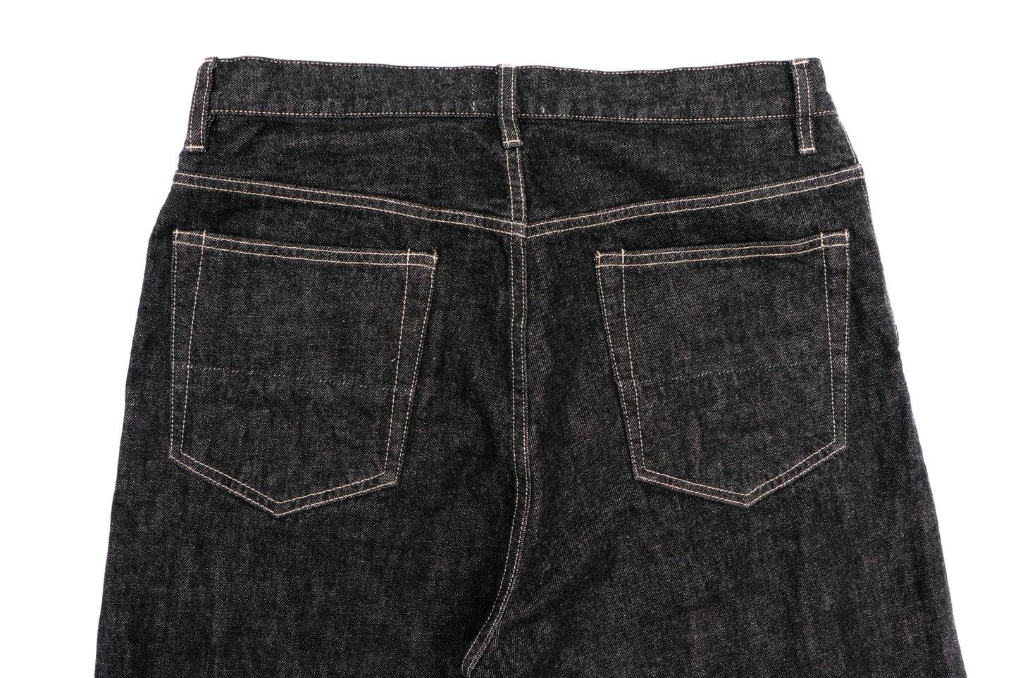 Wide selvedge jeans - One wash / Black