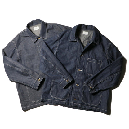 Coverall jacket - 9.5oz denim / One wash