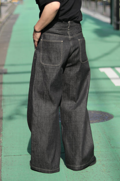 Baggy jeans -  Rigid denim / Black