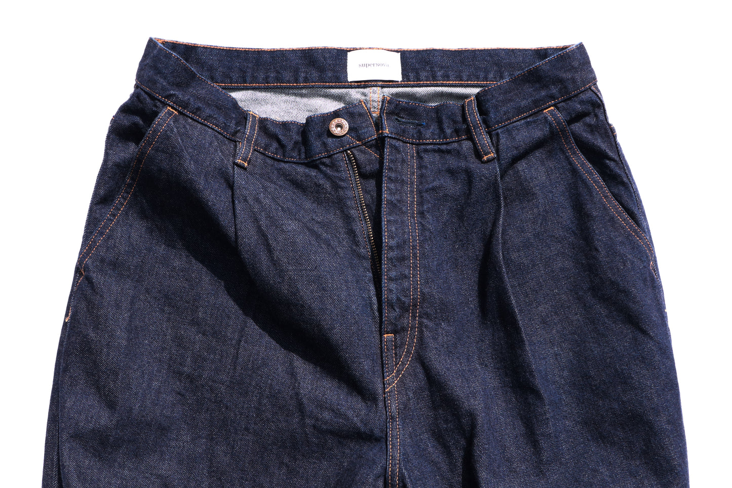 Wide selvedge  jeans - One wash / Indigo