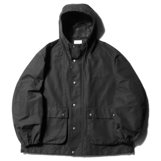 Mountain parka - Finx cotton grosgrain / Black