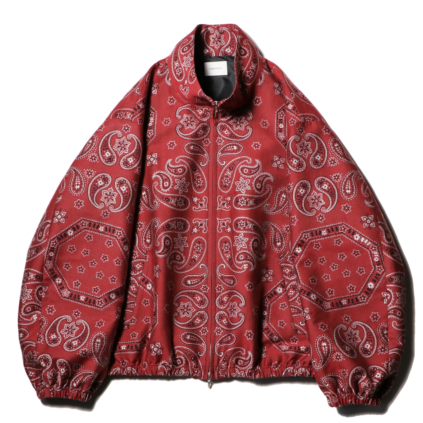 Track jacket - Bandana jacquard / Red