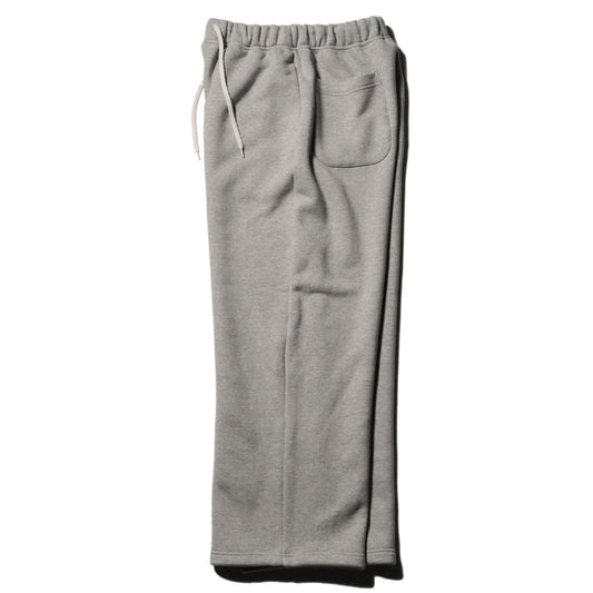 Wide sweat pant / Gray