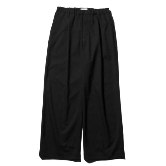 Wide easy pants - Solid / Black