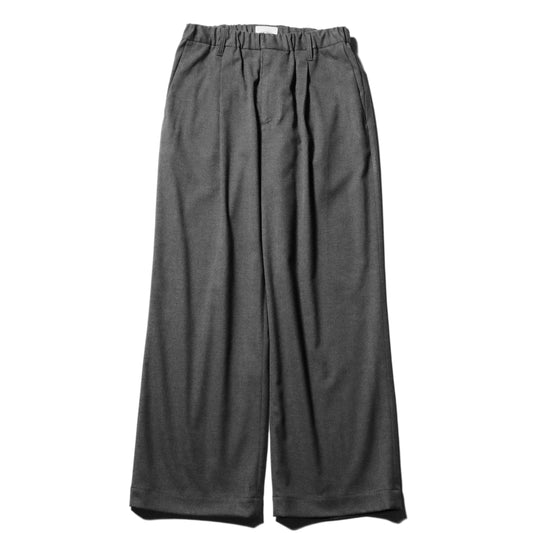 Wide easy pants - Solid / Charcoal