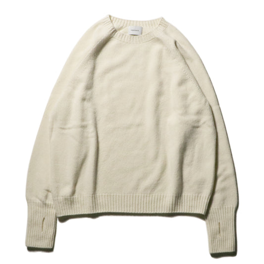 Seamless knit sweater - Wool & cashmere & silk / Purple