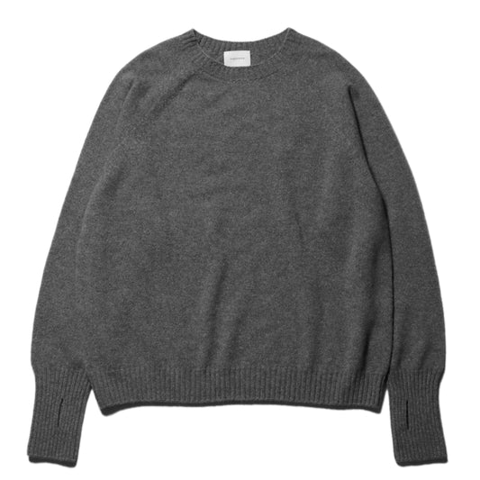Wholegarment knit sweater - Wool & cashmere & silk / Gray
