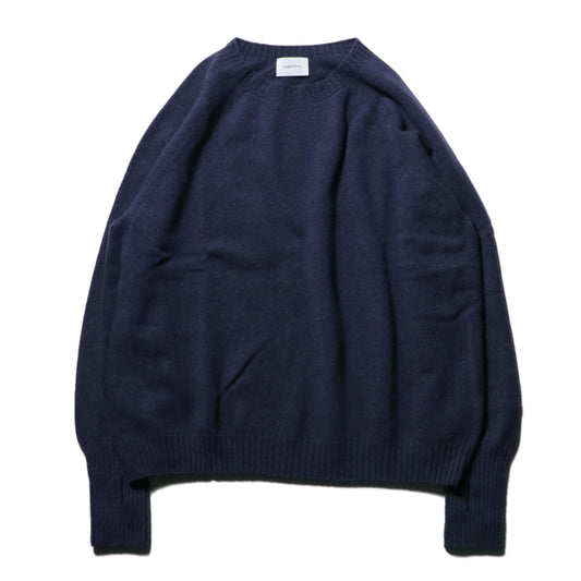 Seamless knit sweater - Wool & cashmere & silk / Purple