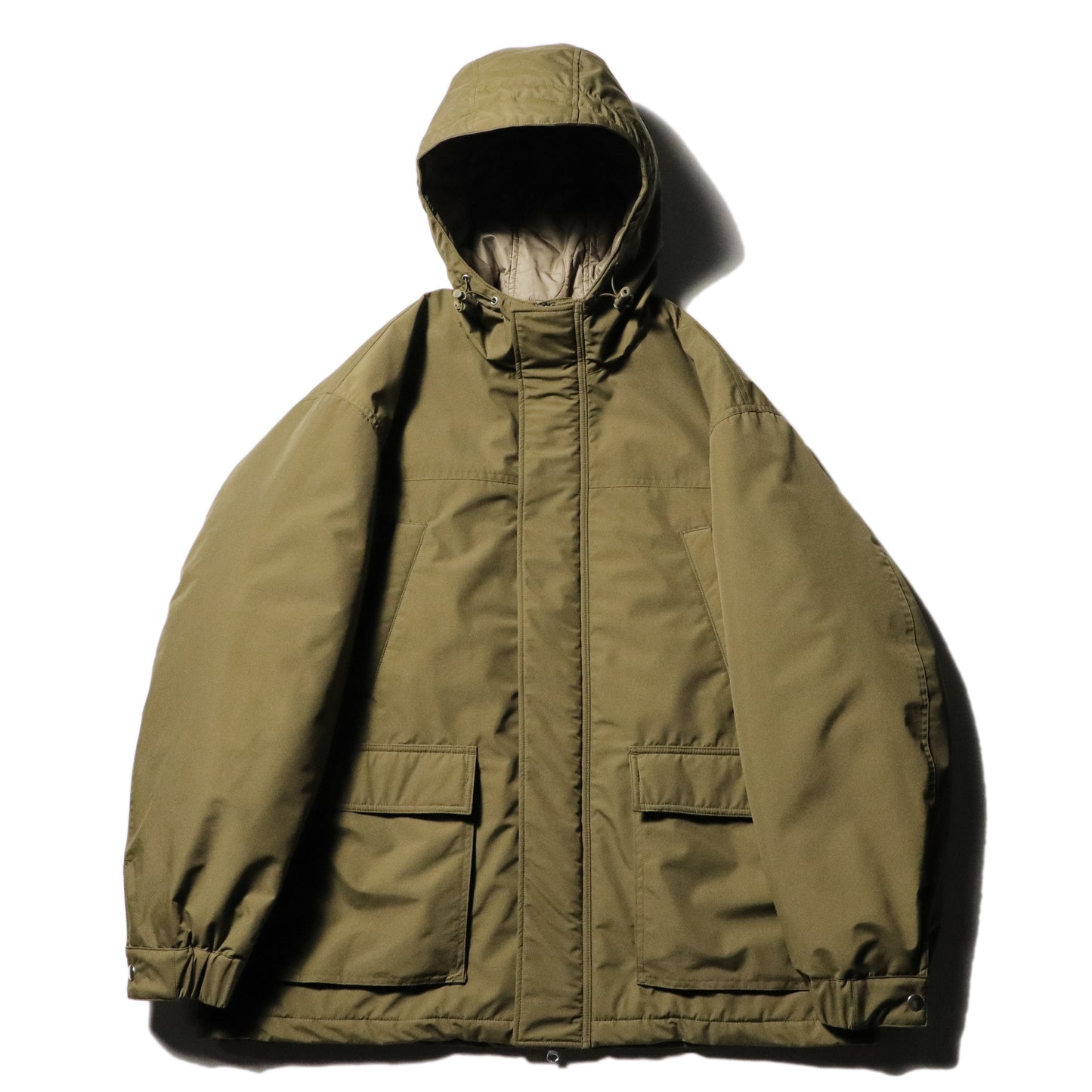 Quilted lining mountain parka - 3 layer/Moss green - SuperNova. online store