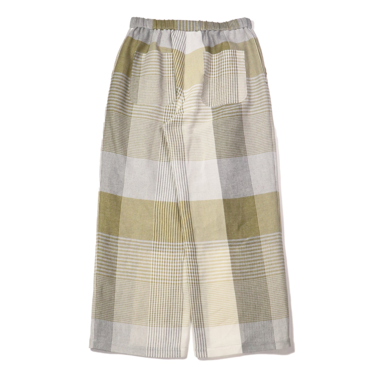 Mesh pants - Check / Yellow