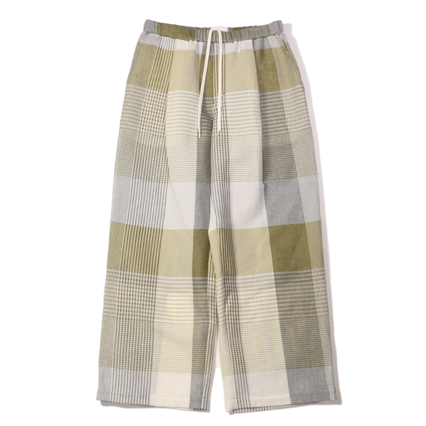 Mesh pants - Check / Yellow