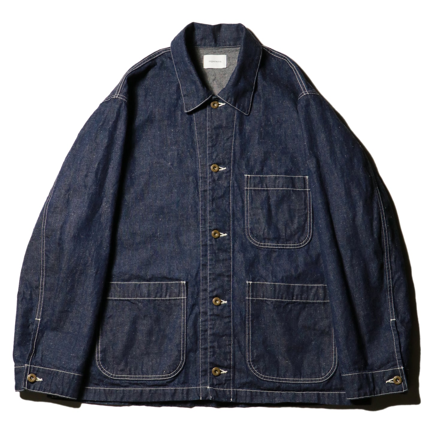 Coverall jacket - 9.5oz denim / One wash
