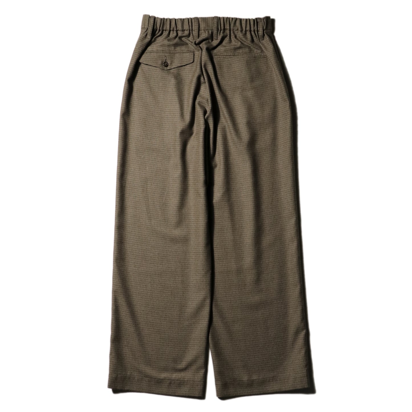 Wide Gun Club Check Utility Trousers / Brown