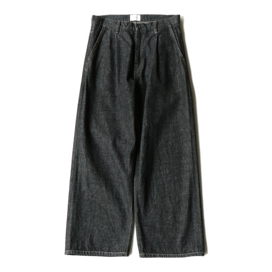 Wide selvedge jeans - One wash / Black