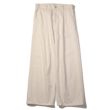 Wide selvedge jeans - One wash / Natural