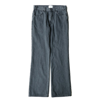 Boot cut jeans - Bleached wash / Black