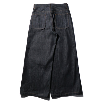 Baggy jeans -  Rigid denim / Indigo