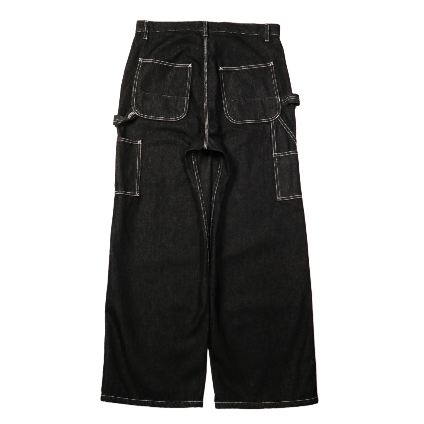 W-strap painter pants - 11oz denim OW / Black