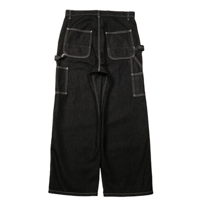 W-strap painter pants - 11oz denim OW / Black