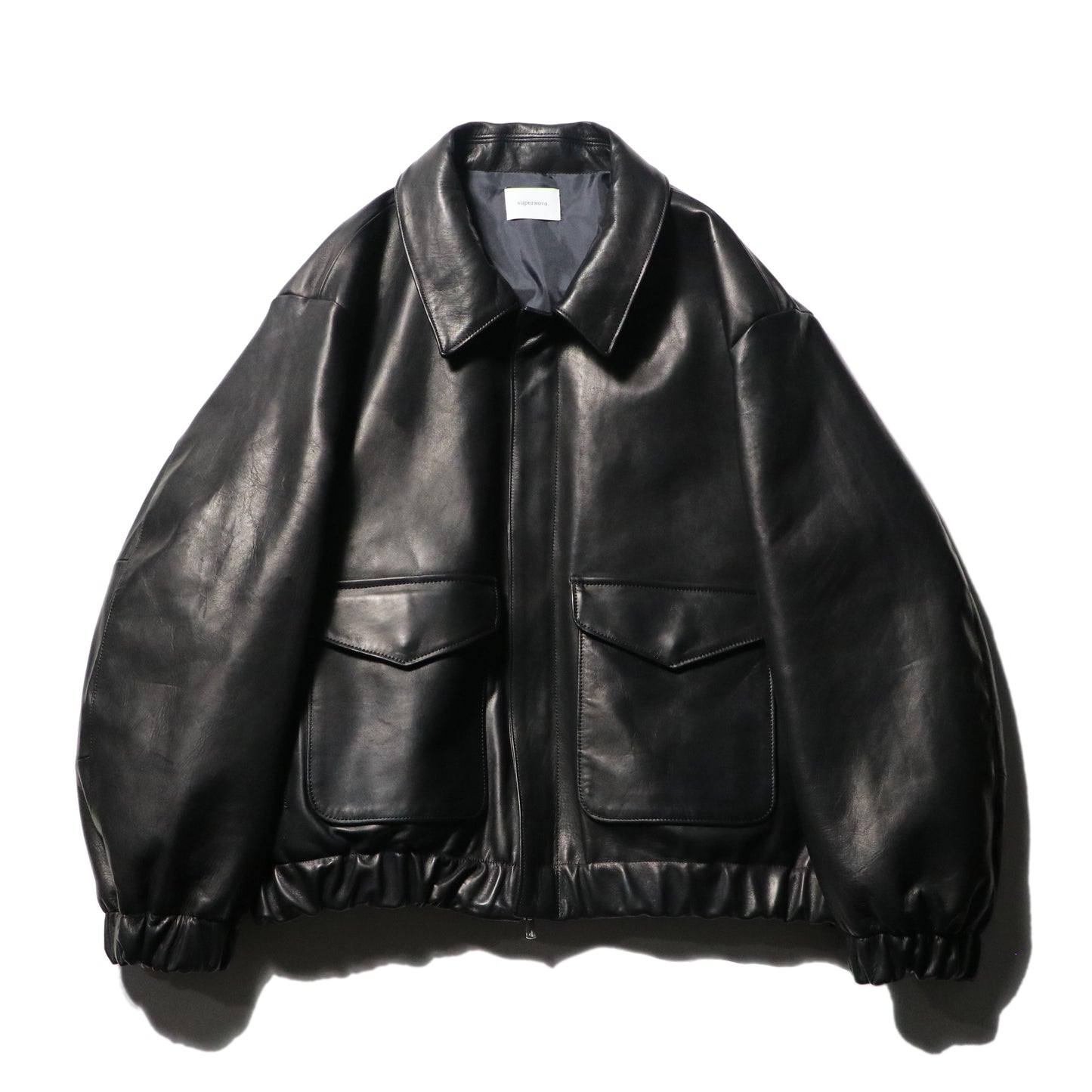 Leather track jacket - Horse hide