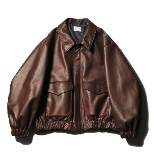 Leather track jacket - Horse hide