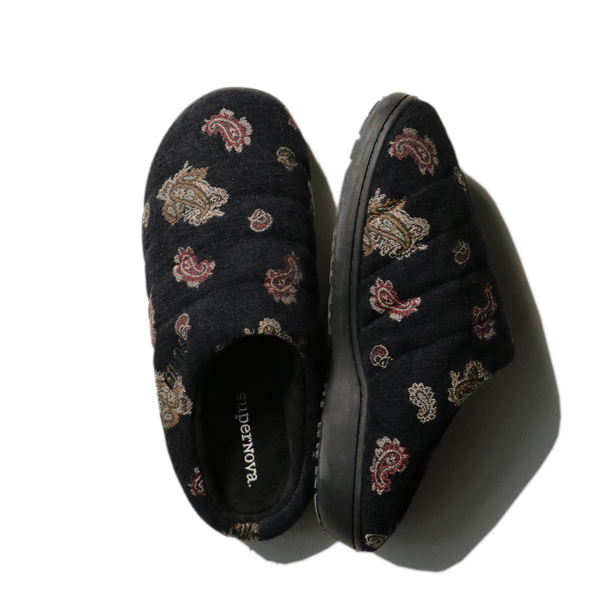 10月24日(土) 12:00~ 販売開始 SUBU x superNova. - Velvet Jacquard / Black paisley